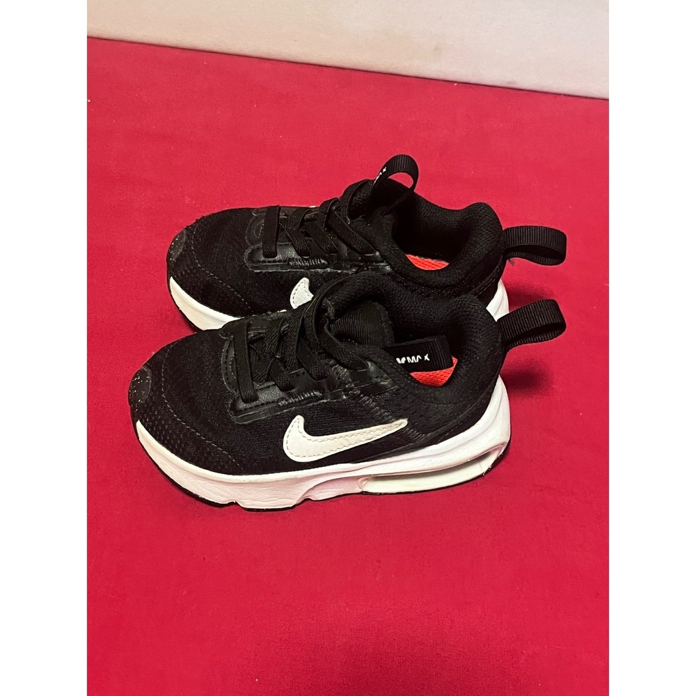 Nike Air Max Motif Toddler Shoes Black White DH9410-001 Size 6C